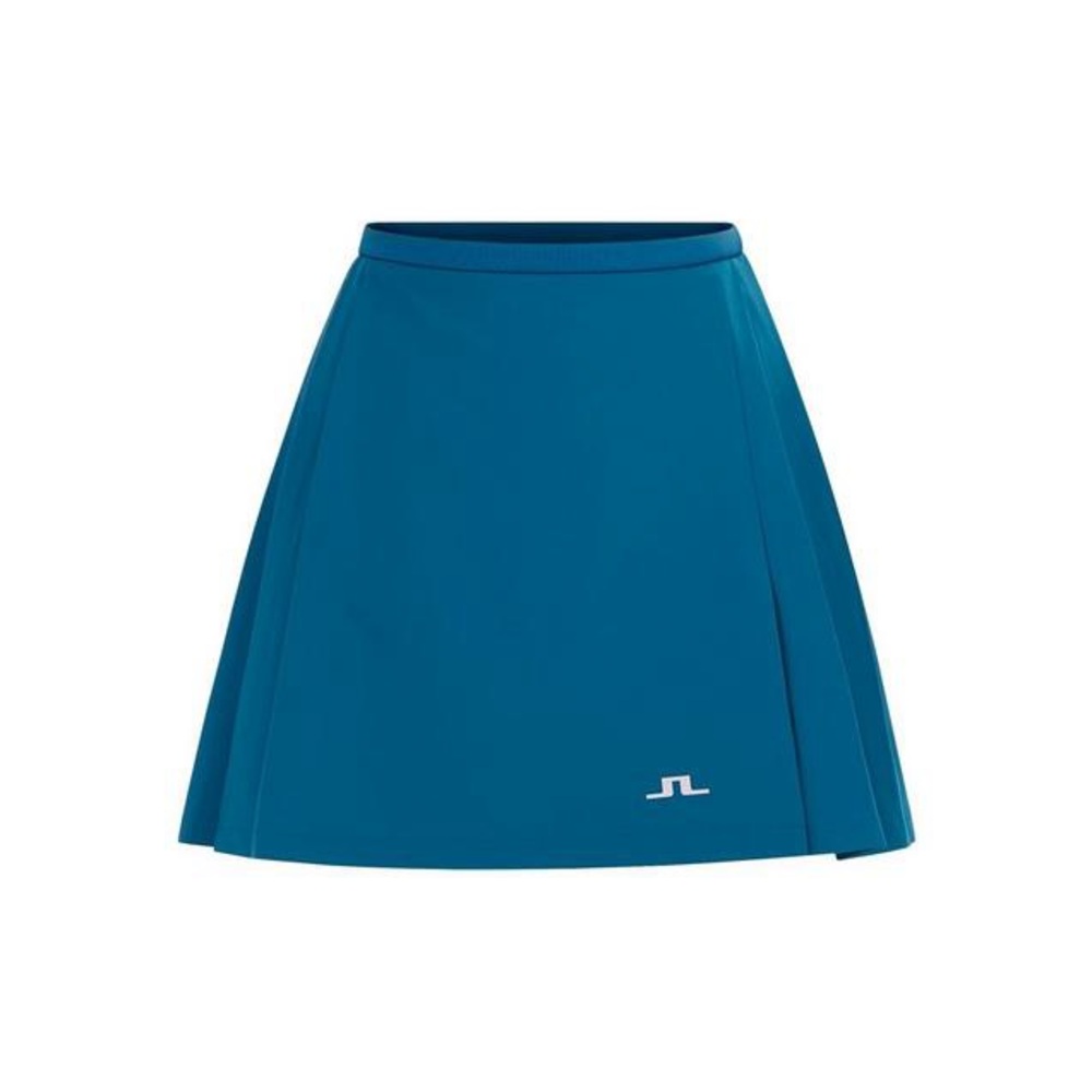 J.Lindeberg Sierra Pleat Golf Skort Moroccan Blue